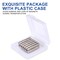 DIYMAG Small Magnets, 120Pcs Mini Refrigerator Magnet for Crafts, Multi-Use Small Strong Round Fridge Magnets,Whiteboard, Billboard, Push Pin, Map Magnet